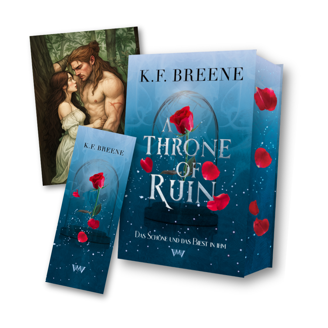 A Throne of Ruin - Band 2 - Hardcover Farbschnittausgabe mit Extras