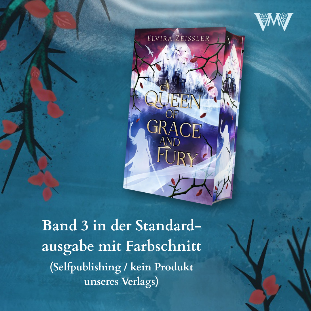 Buch + Schuber: A Queen of Grace and Fury: Band 3 mit Schuber für die ganze Reihe und Extras (Vorbestellung)