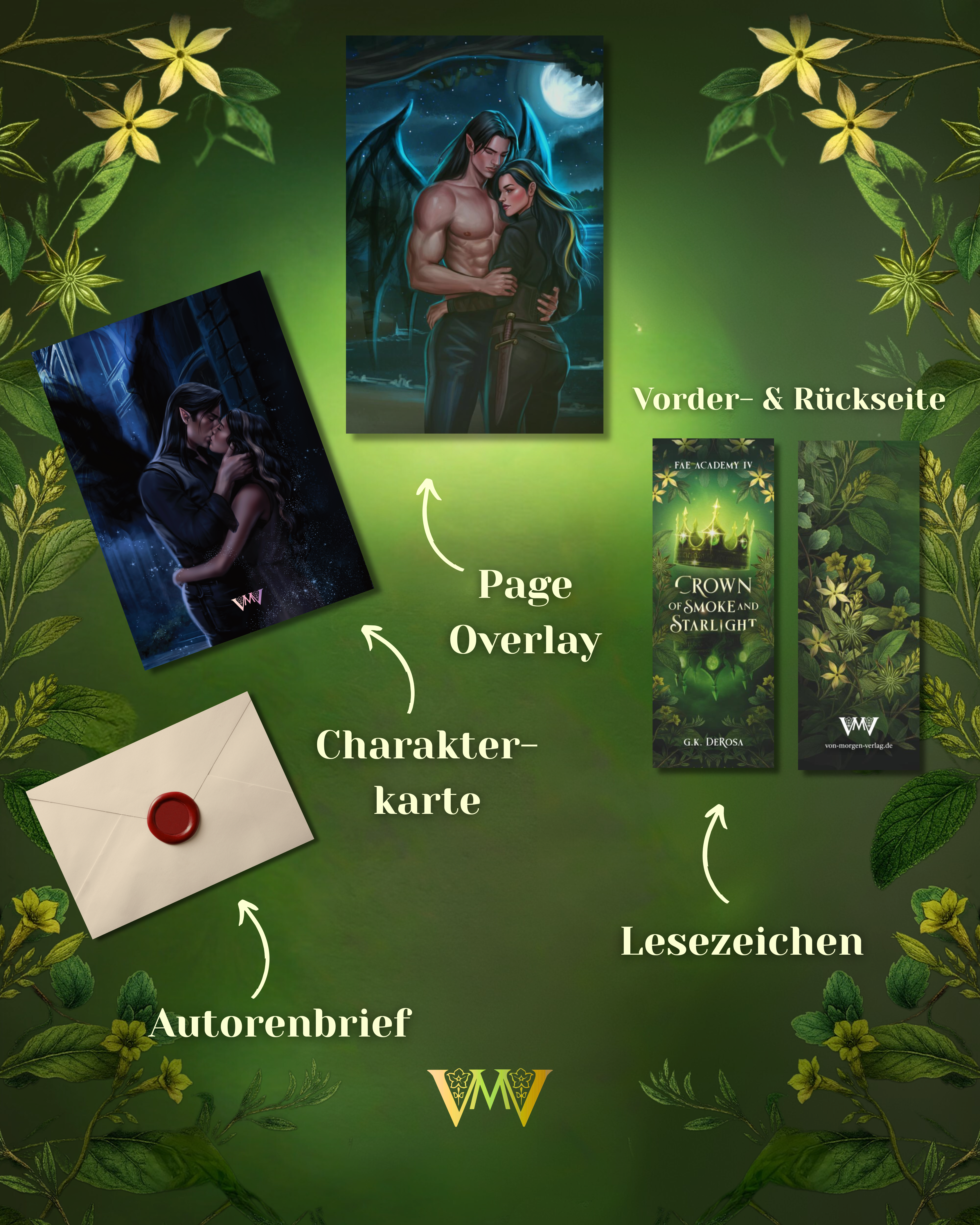 Crown of Smoke and Starlight mit exklusivem Schuber für die ganze Reihe (Vorbestellung)