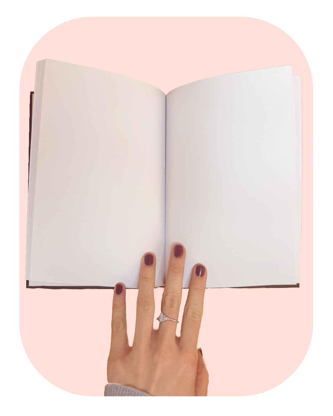 Notizbuch: Ein Zuhause für Gedanken - mit deinem Namen personalisiert 🎀