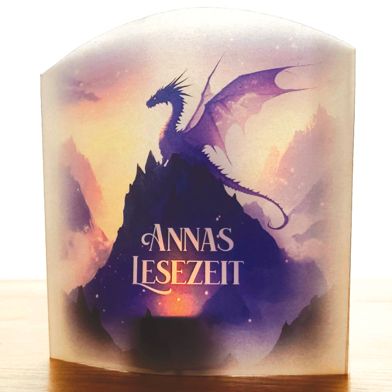 Drei magische Kerzen-Aufsteller mit deinem Namen