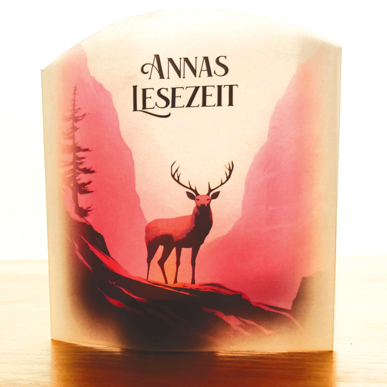 Drei magische Kerzen-Aufsteller mit deinem Namen
