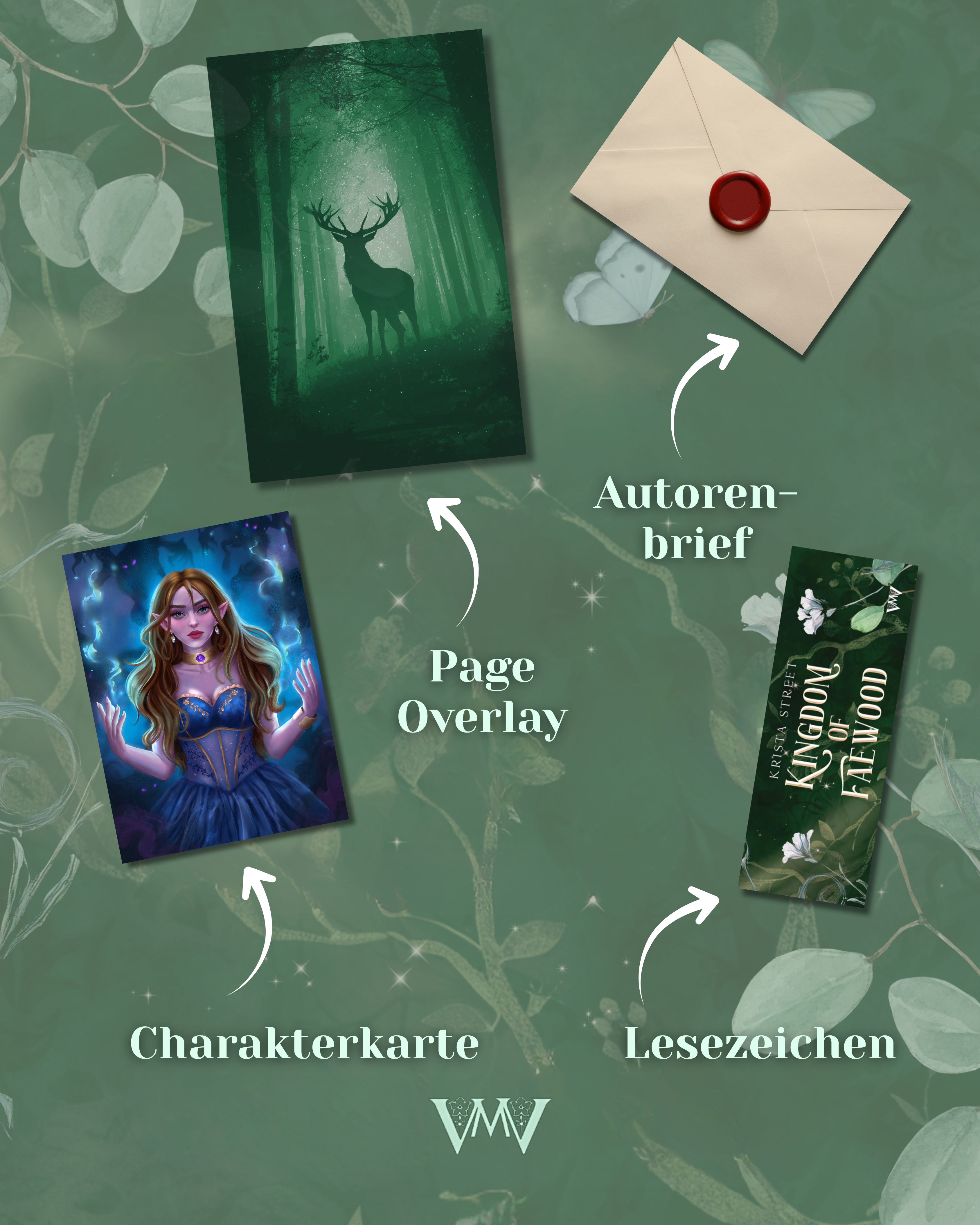 Kingdom of Faewood - Fae von Wald & Wildnis 1 mit Farbschnitt und Extras (Vorbestellung)