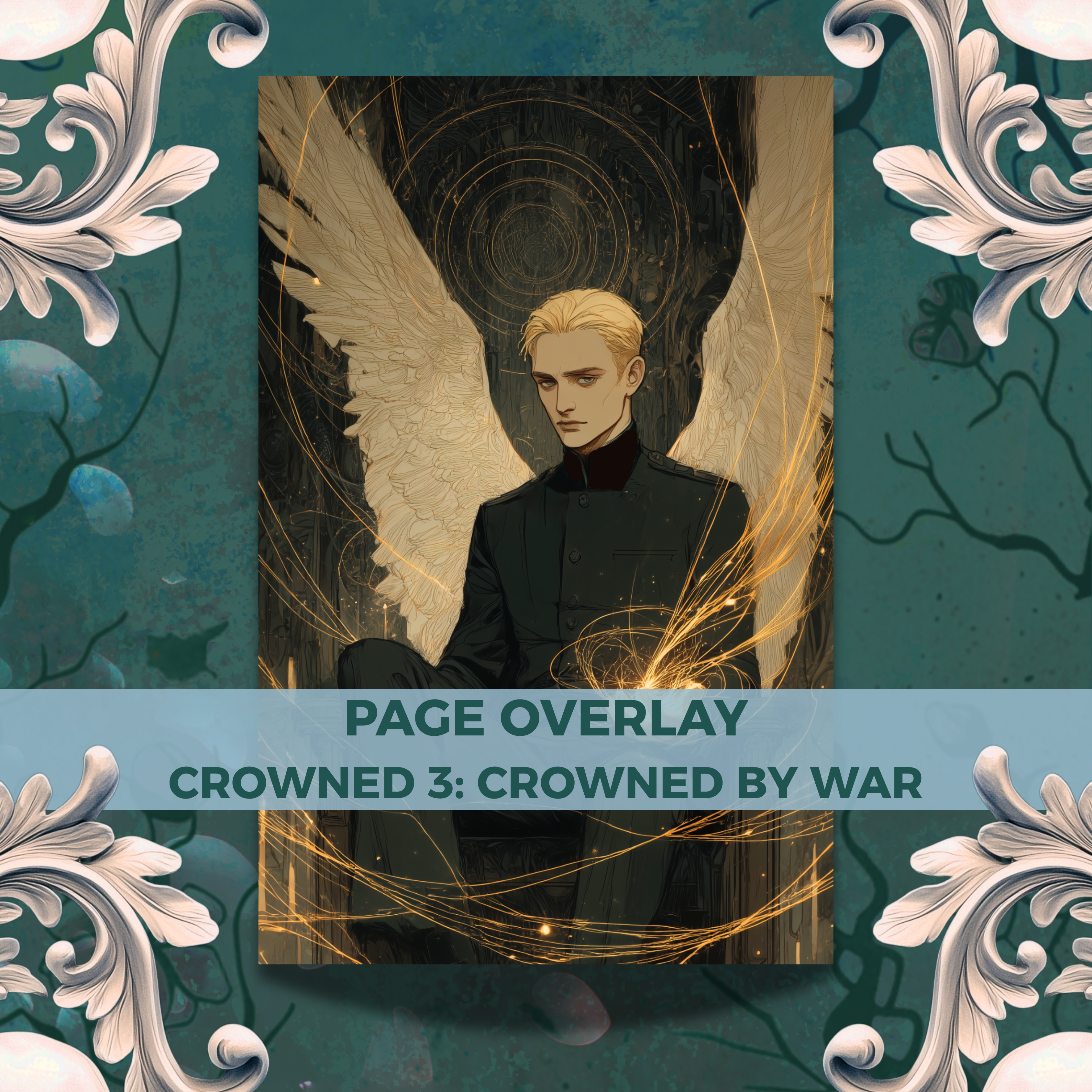 Page Overlay "Crowned by War" (Crowned Band 3)