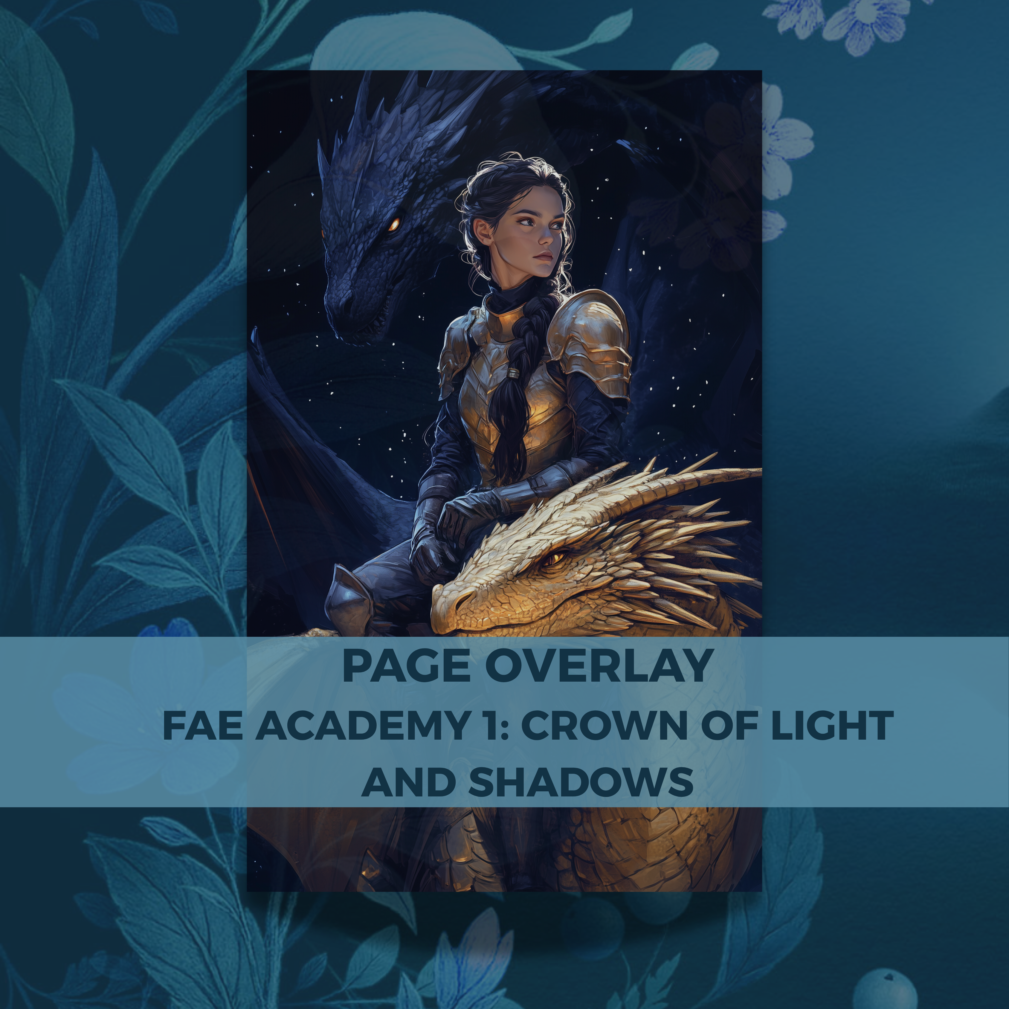 Page Overlay "Crown of Light and Shadows"
