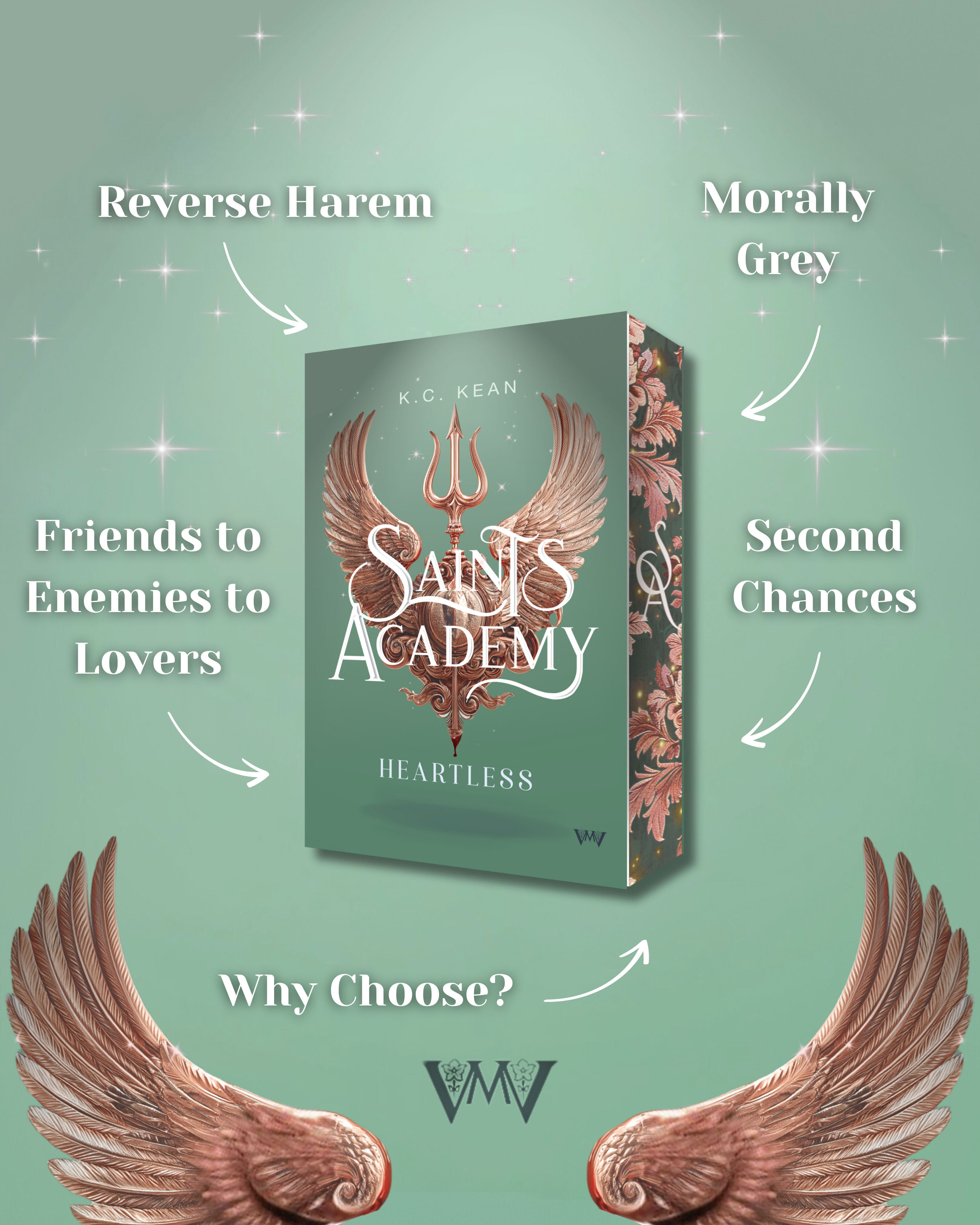 Saints Academy 5 - Heartless - Sonderausgabe mit Farbschnitt und Extras (Vorbestellung)