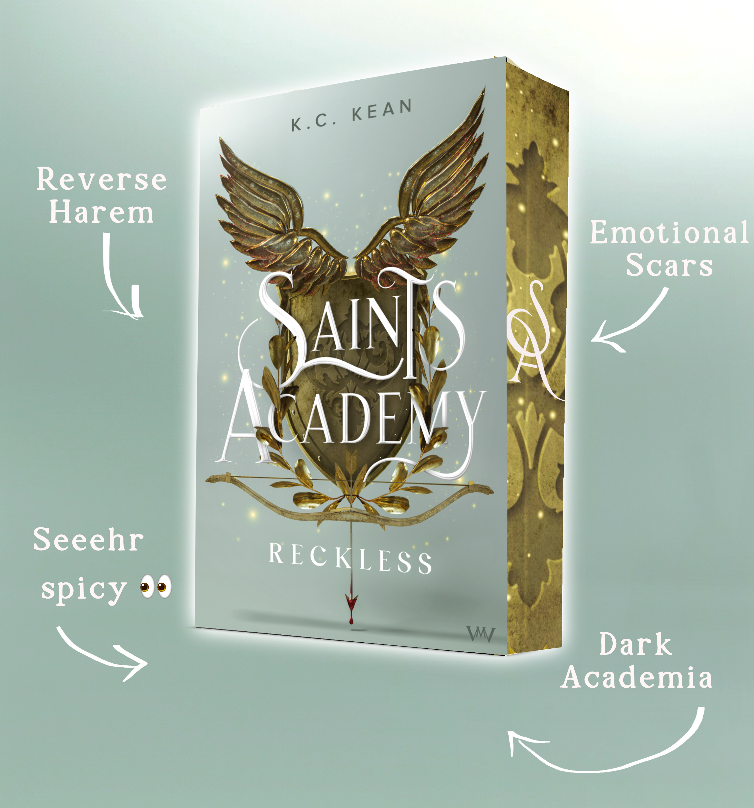 Saints Academy - Reckless - Sonderausgabe mit Farbschnitt und Extras