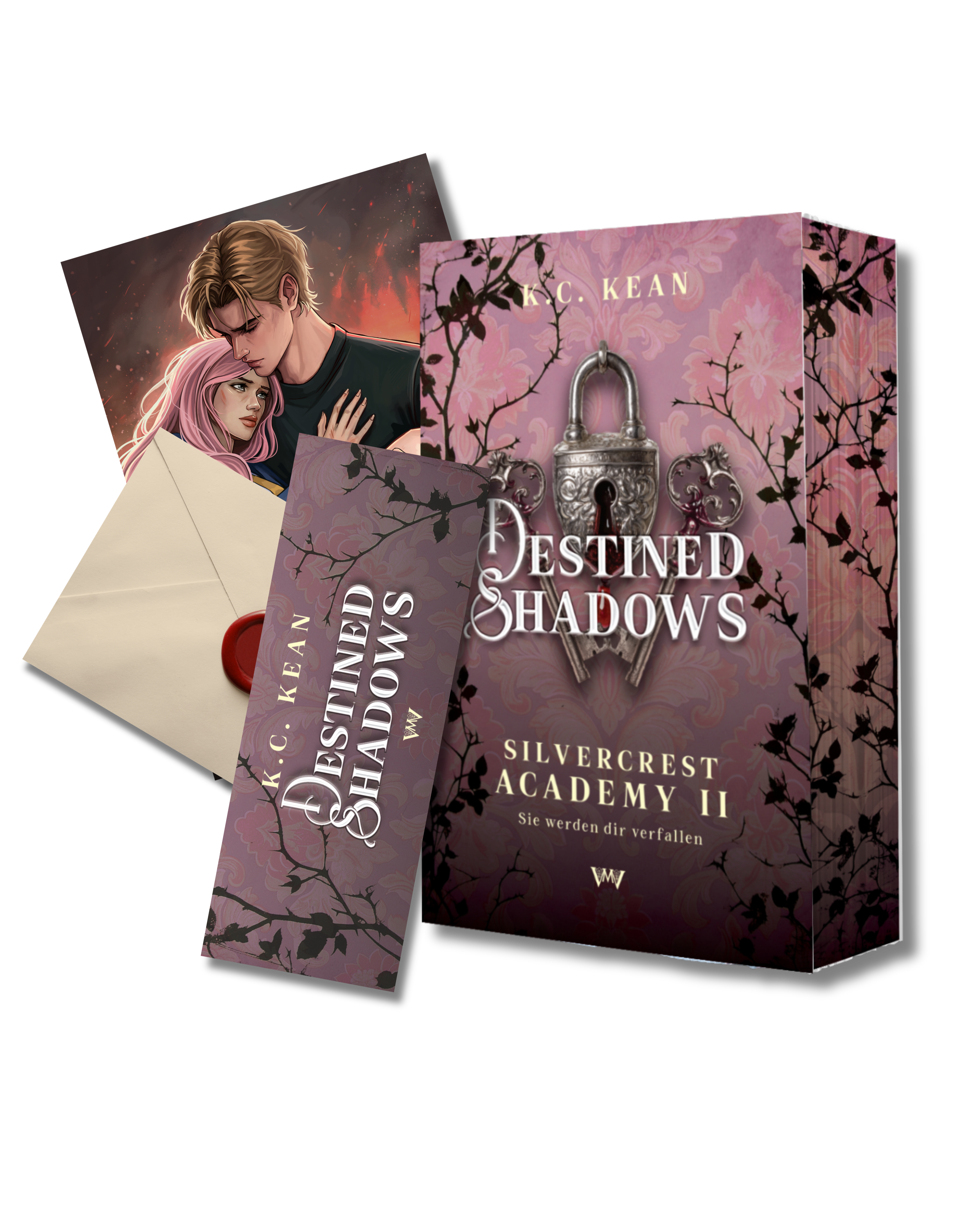 Destined Shadows - Silvercrest Academy 2 mit Farbschnitt und Extras (Vorbestellung)
