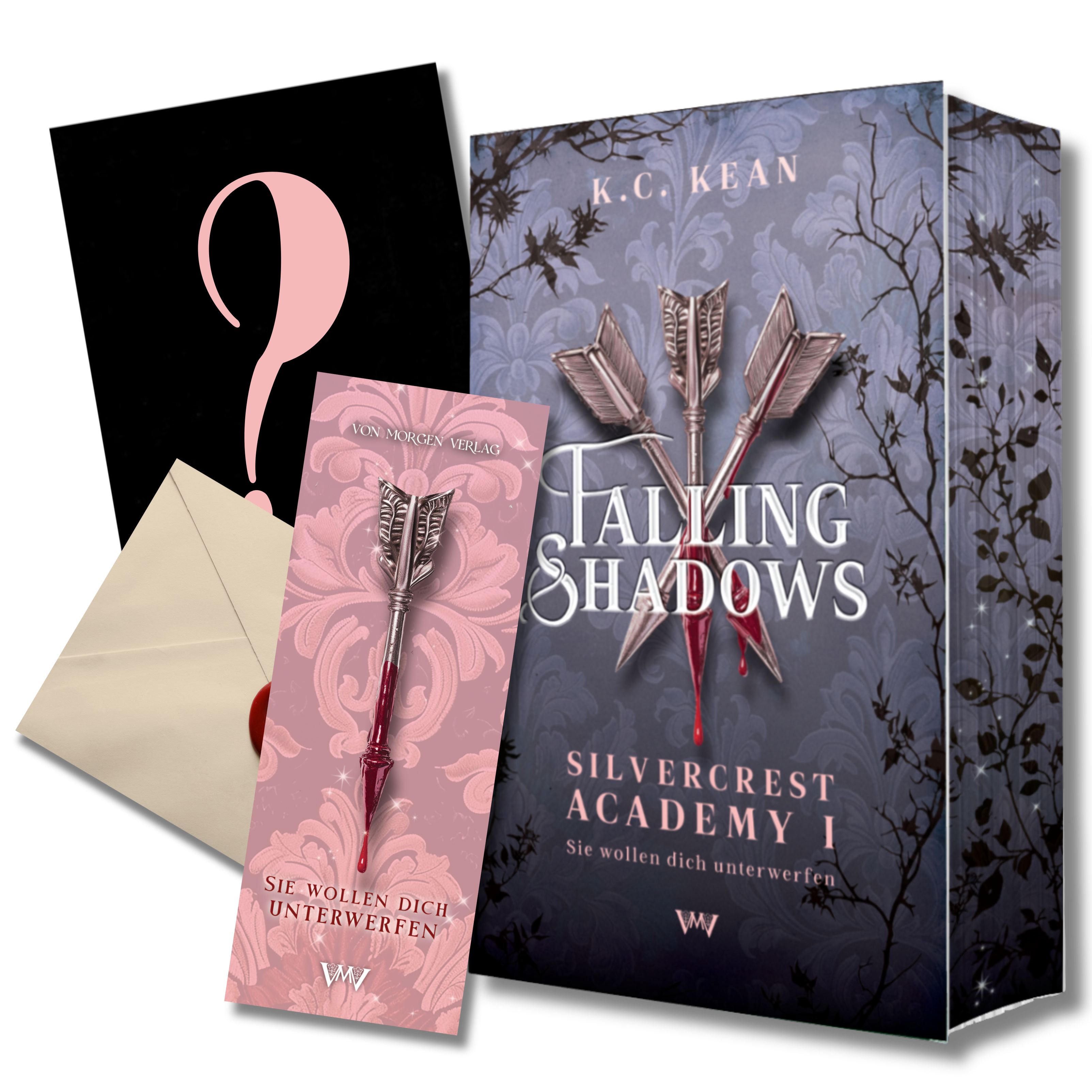 Falling Shadows - Silvercrest Academy 1 mit Farbschnitt und Extras (Vorbestellung)