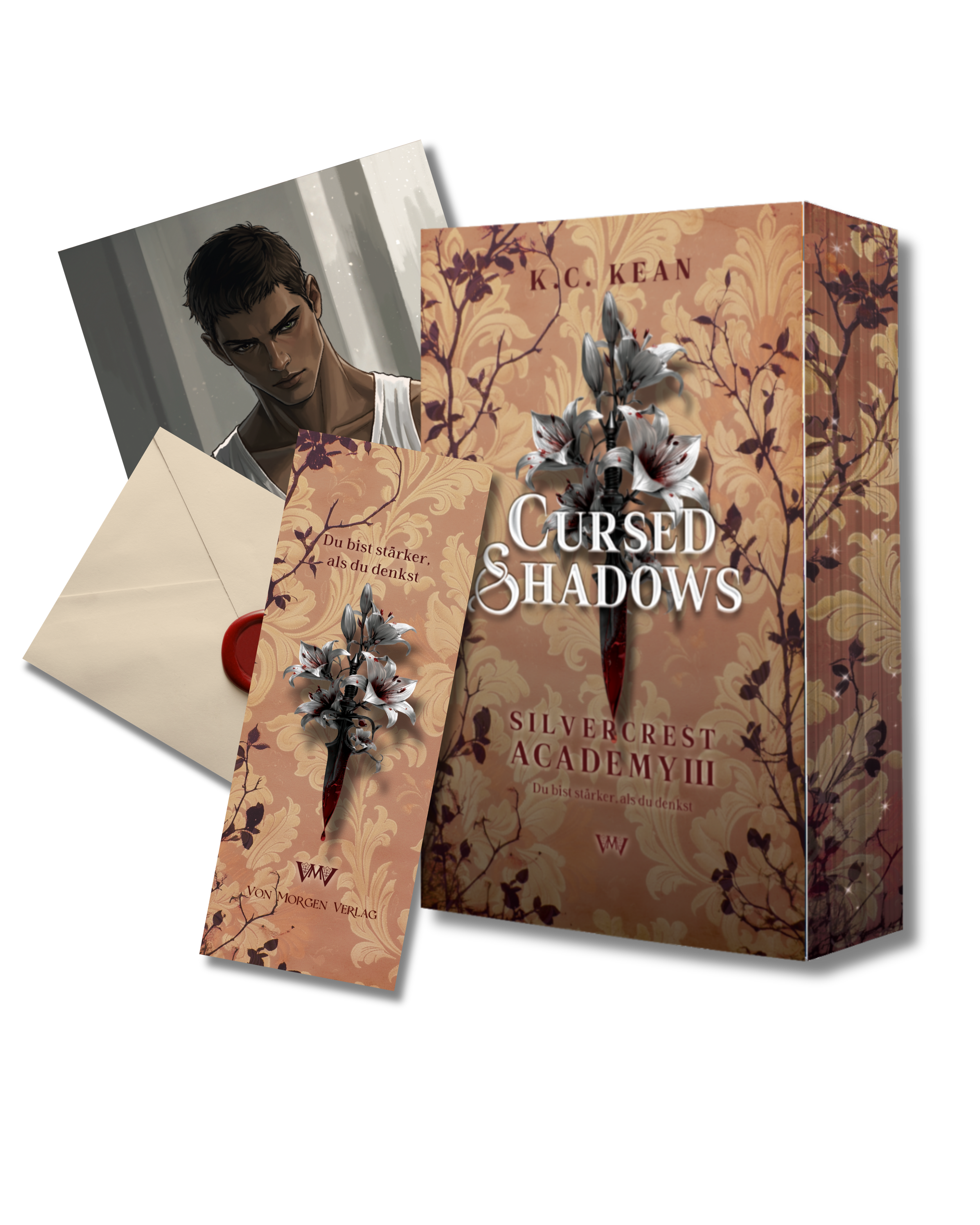 Cursed Shadows - Silvercrest Academy 3 mit Farbschnitt und Extras (Vorbestellung)