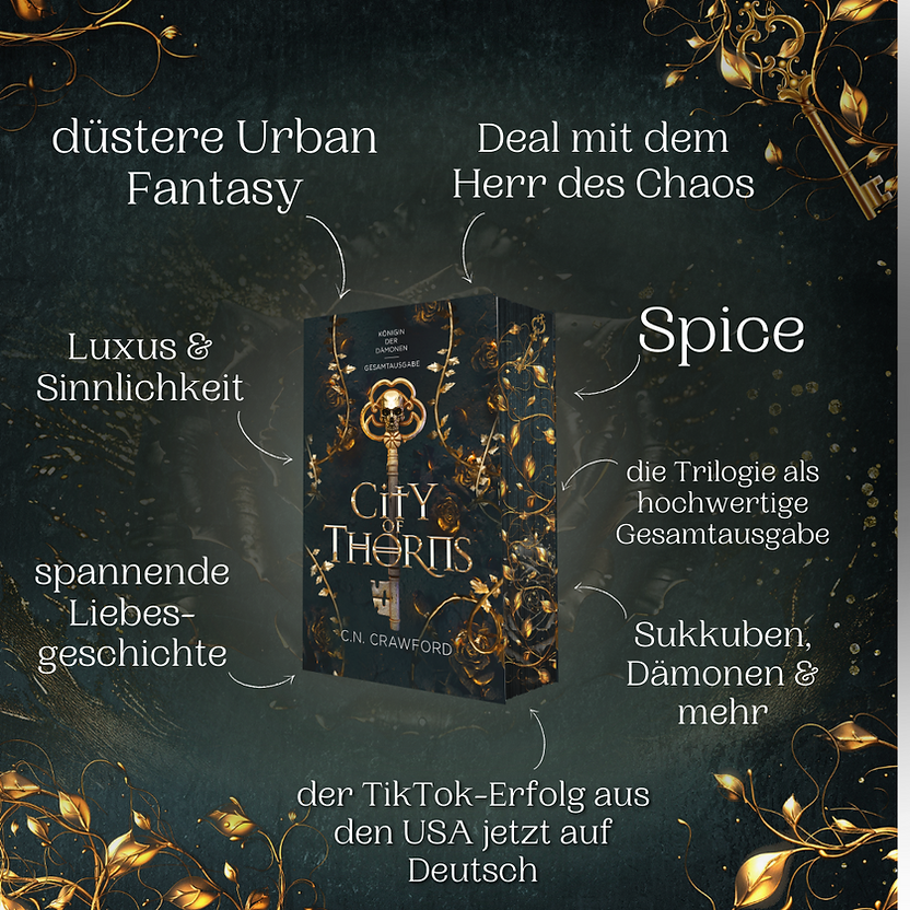 City of Thorns - die Gesamtausgabe mit Farbschnitt