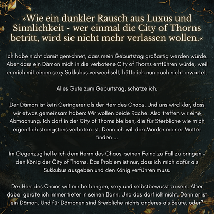 City of Thorns - die Gesamtausgabe mit Farbschnitt