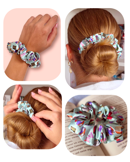 Bookish Scrunchie: Das buchige Von Morgen Haargummi  🎀
