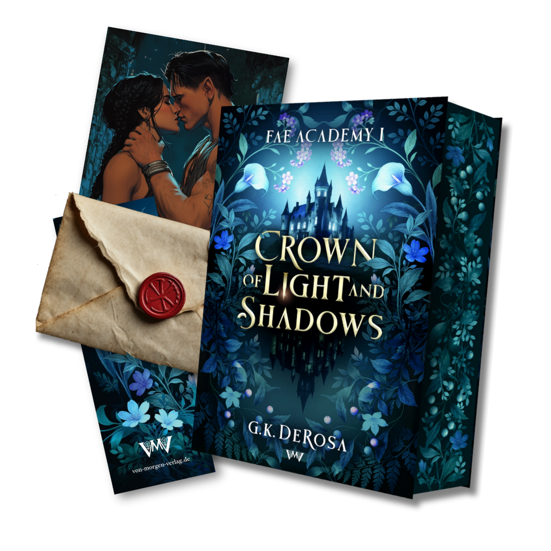 Crown of Light and Shadows - Fae Academy 1 - Hardcover Farbschnittausgabe mit Extras (Vorbestellung)