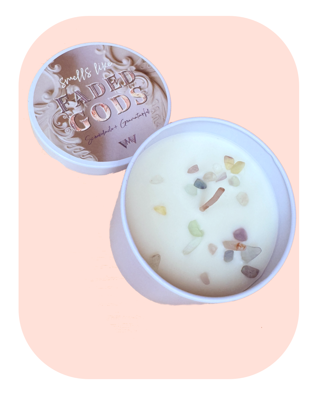 Bookish Kerze: smells like Faded Gods 🎀