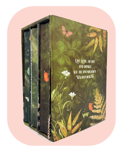 Die komplette Serie: Buchbox zu "Kingdom of Faewood" und Band 2 &amp; 3 im exklusiven Schuber
