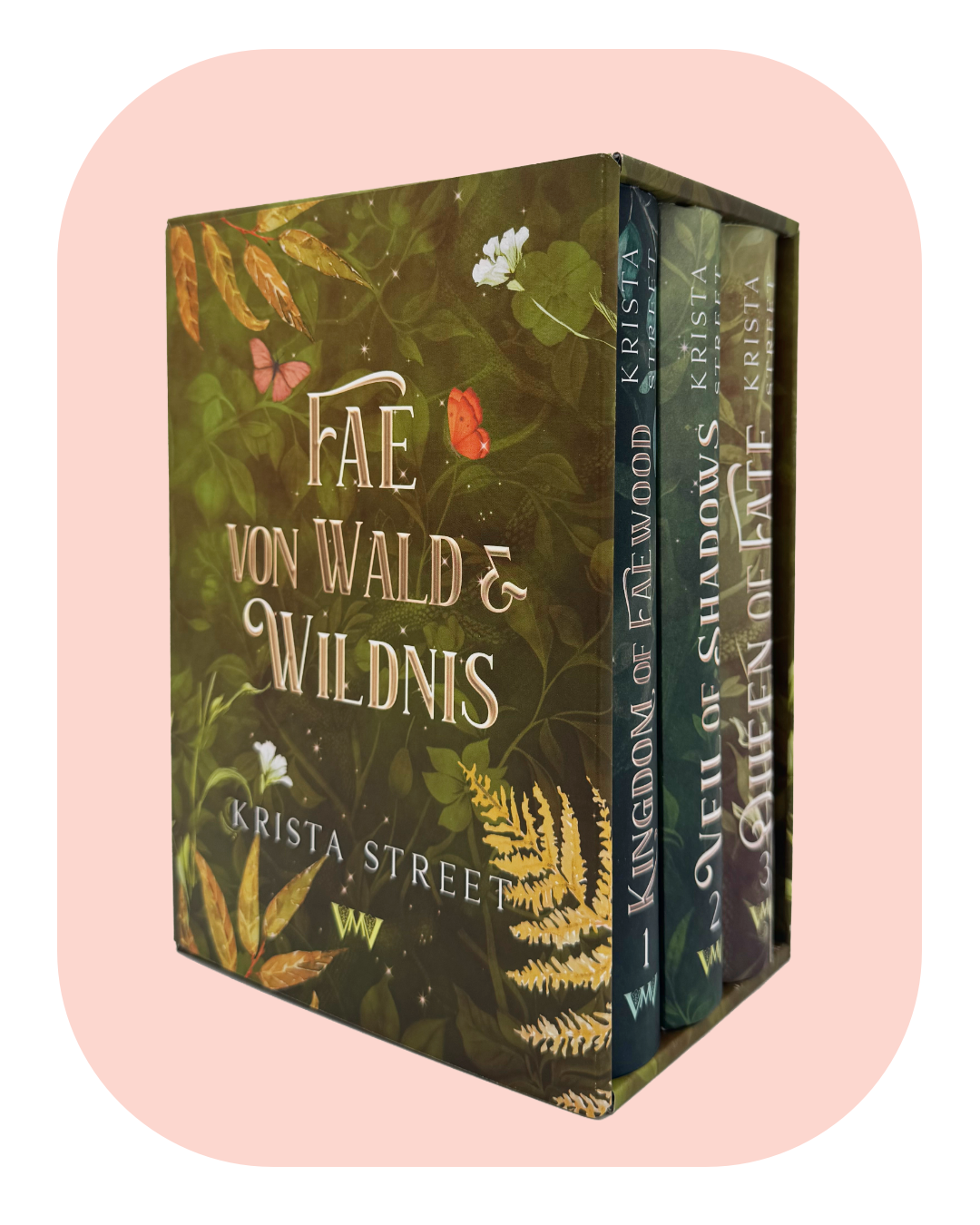 Die komplette Serie: Buchbox zu "Kingdom of Faewood" und Band 2 &amp; 3 im exklusiven Schuber