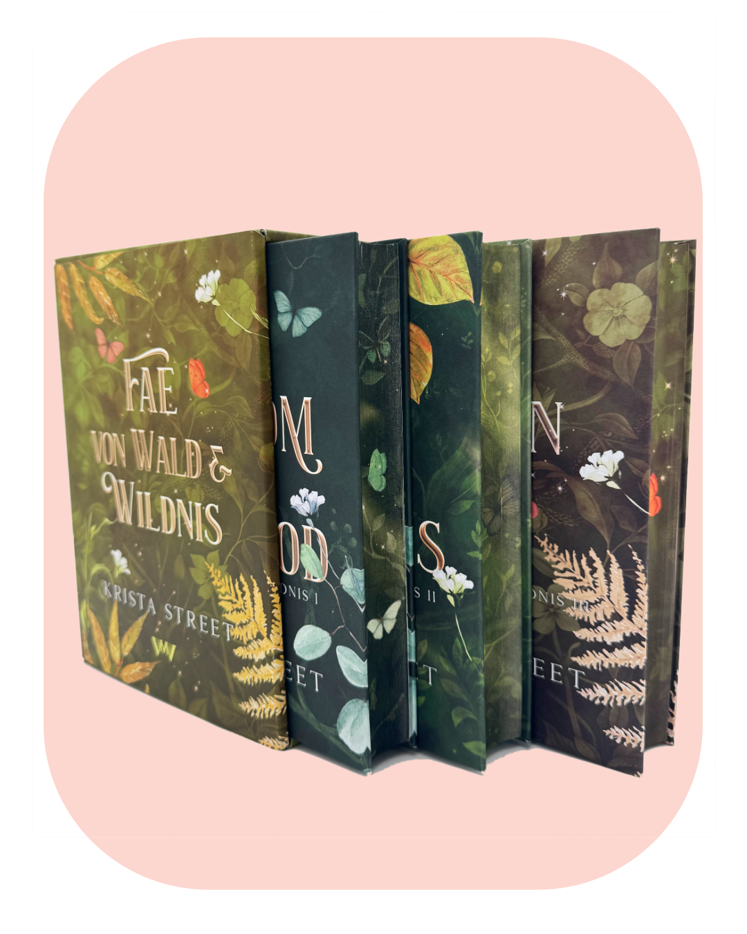 Die komplette Serie: Buchbox zu "Kingdom of Faewood" und Band 2 &amp; 3 im exklusiven Schuber