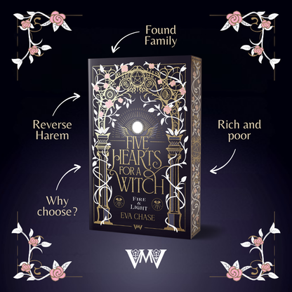 Fire &amp; Light - Five Hearts for a Witch 4 &amp; 5 in einem Band mit Farbschnitt und Extras (Vorbestellung)