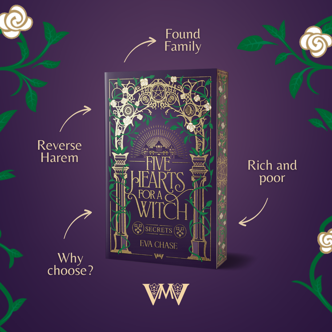 Buchbox: Secrets - Five Hearts for a Witch (Vorbestellung)