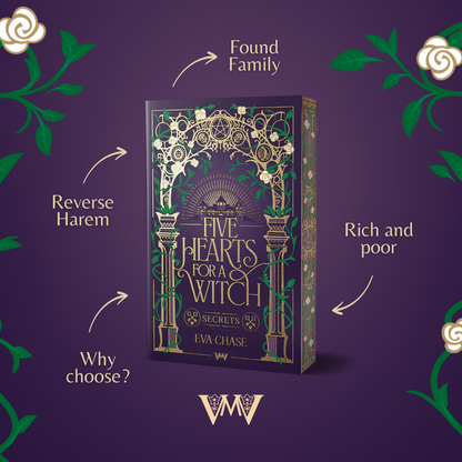 Buchbox: Secrets - Five Hearts for a Witch (Vorbestellung)