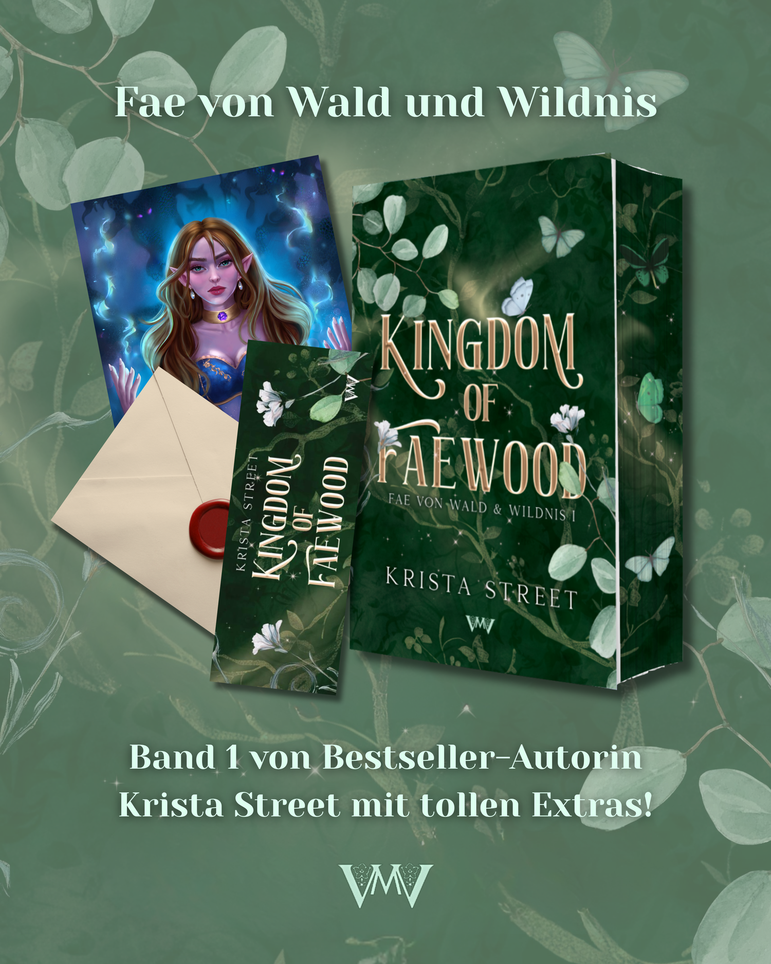 Kingdom of Faewood - Fae von Wald &amp; Wildnis 1 mit Farbschnitt und Extras (Vorbestellung)