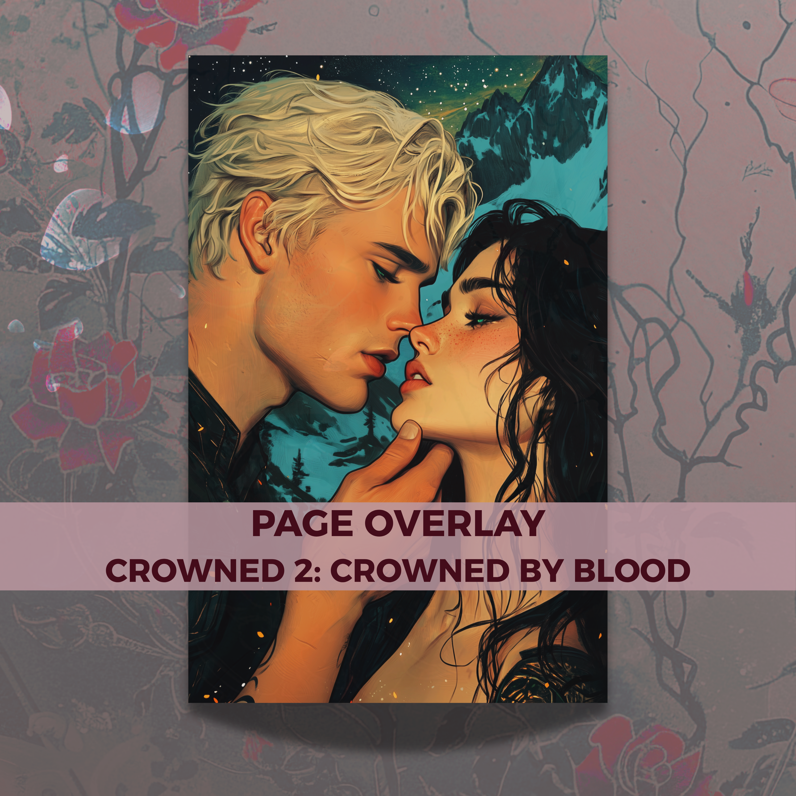 Page Overlay &quot;Crowned by Blood&quot;