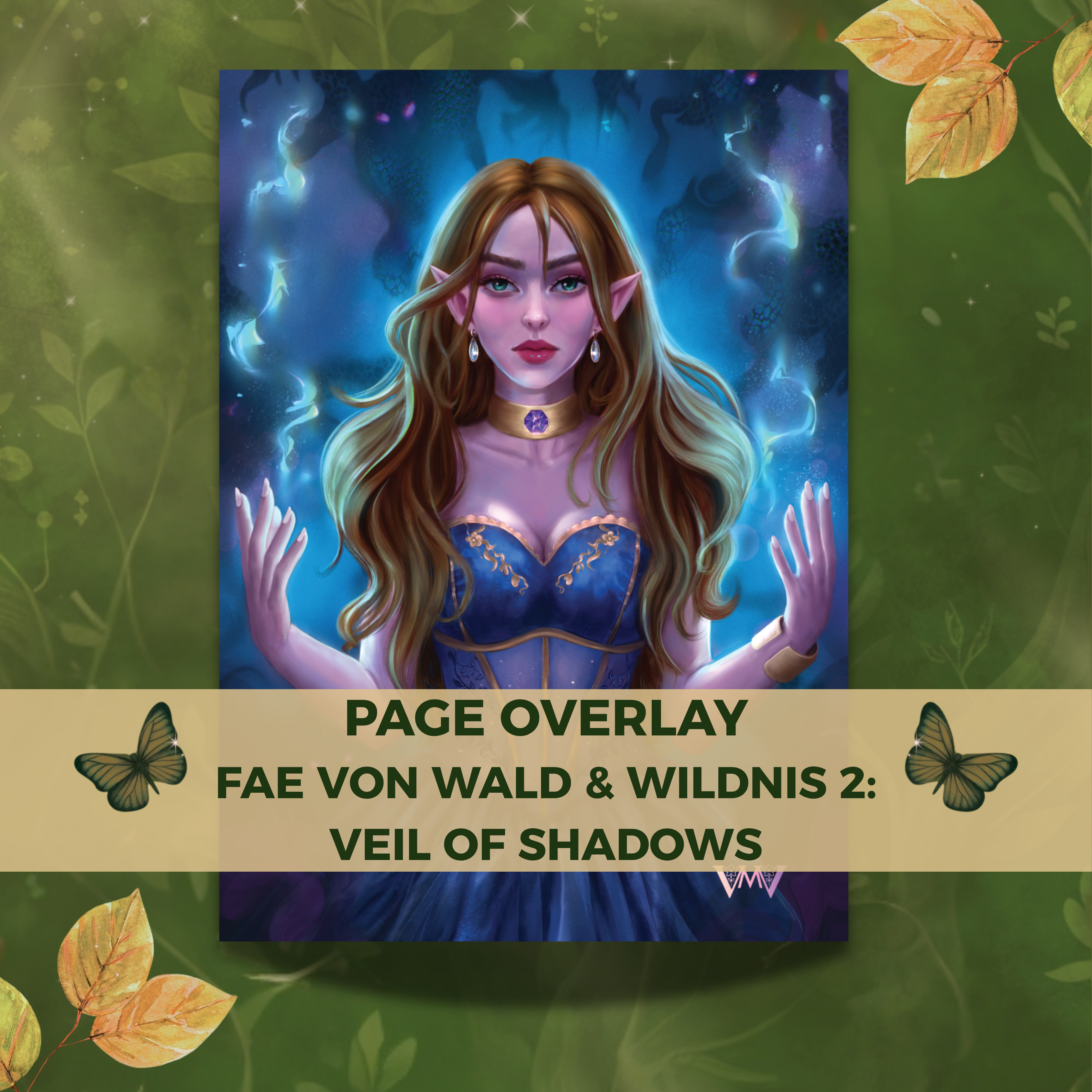 Page Overlay "Veil of Shadows" (Fae von Wald und Wildnis Band 2)