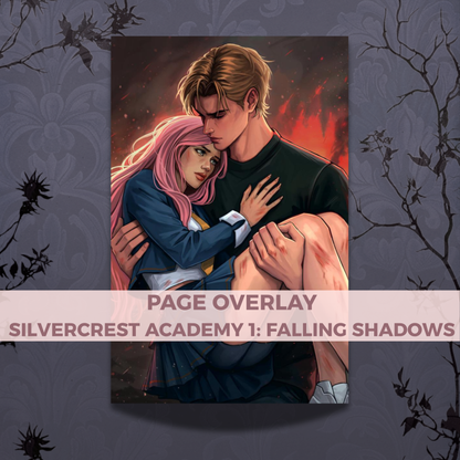 Page Overlay "Falling Shadows" (Silvercrest Academy Band 1)