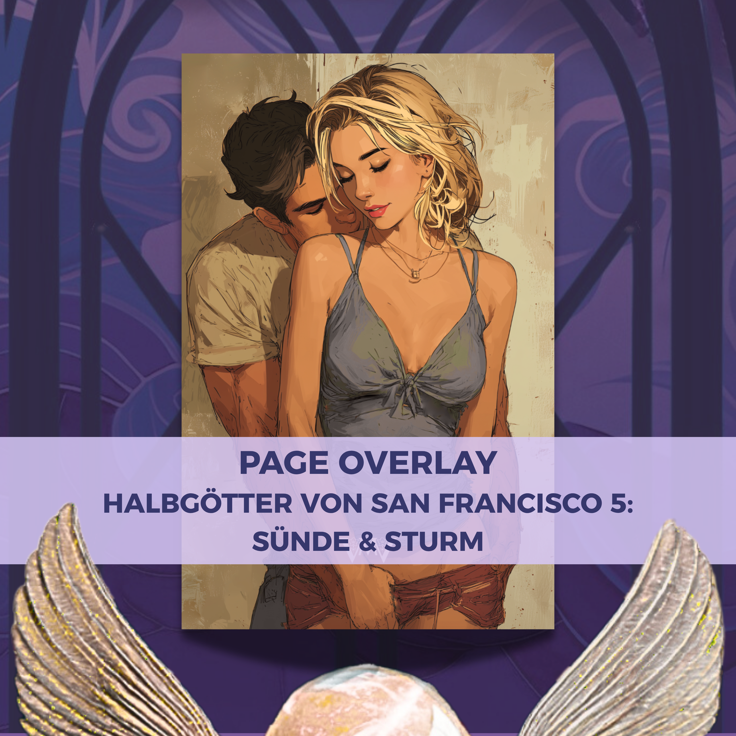 Page Overlay "Sünde &amp; Sturm" (Halbgötter von San Francisco Band 5)