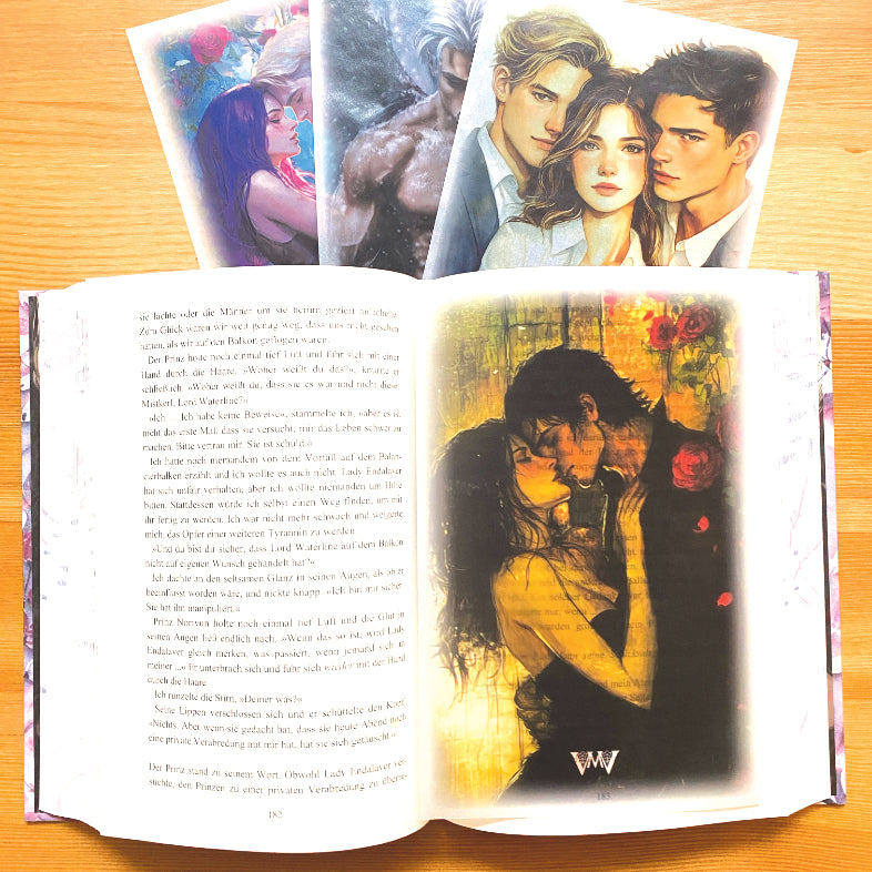 Vier Wunderschöne Page Overlays