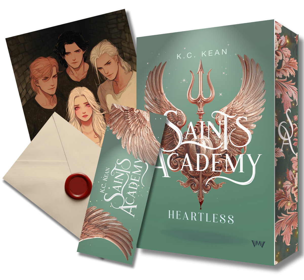 Saints Academy 5 - Heartless - Sonderausgabe mit Farbschnitt und Extras