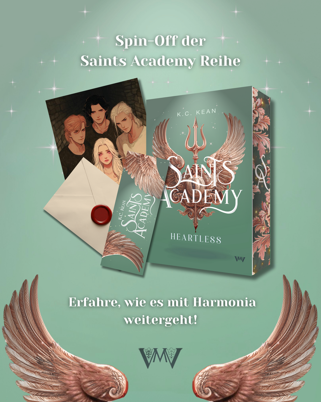 Saints Academy 5 - Heartless - Sonderausgabe mit Farbschnitt und Extras (Vorbestellung)