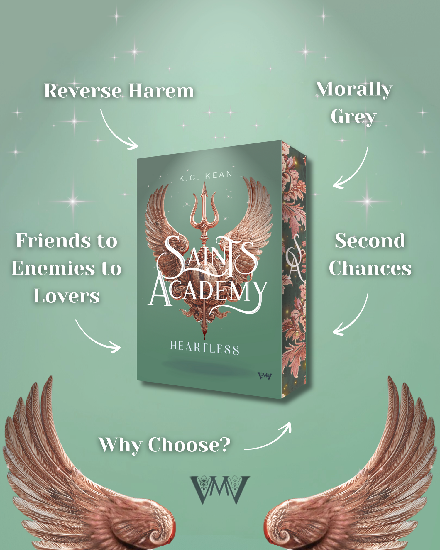 Saints Academy 5 - Heartless - Sonderausgabe mit Farbschnitt und Extras (Vorbestellung)