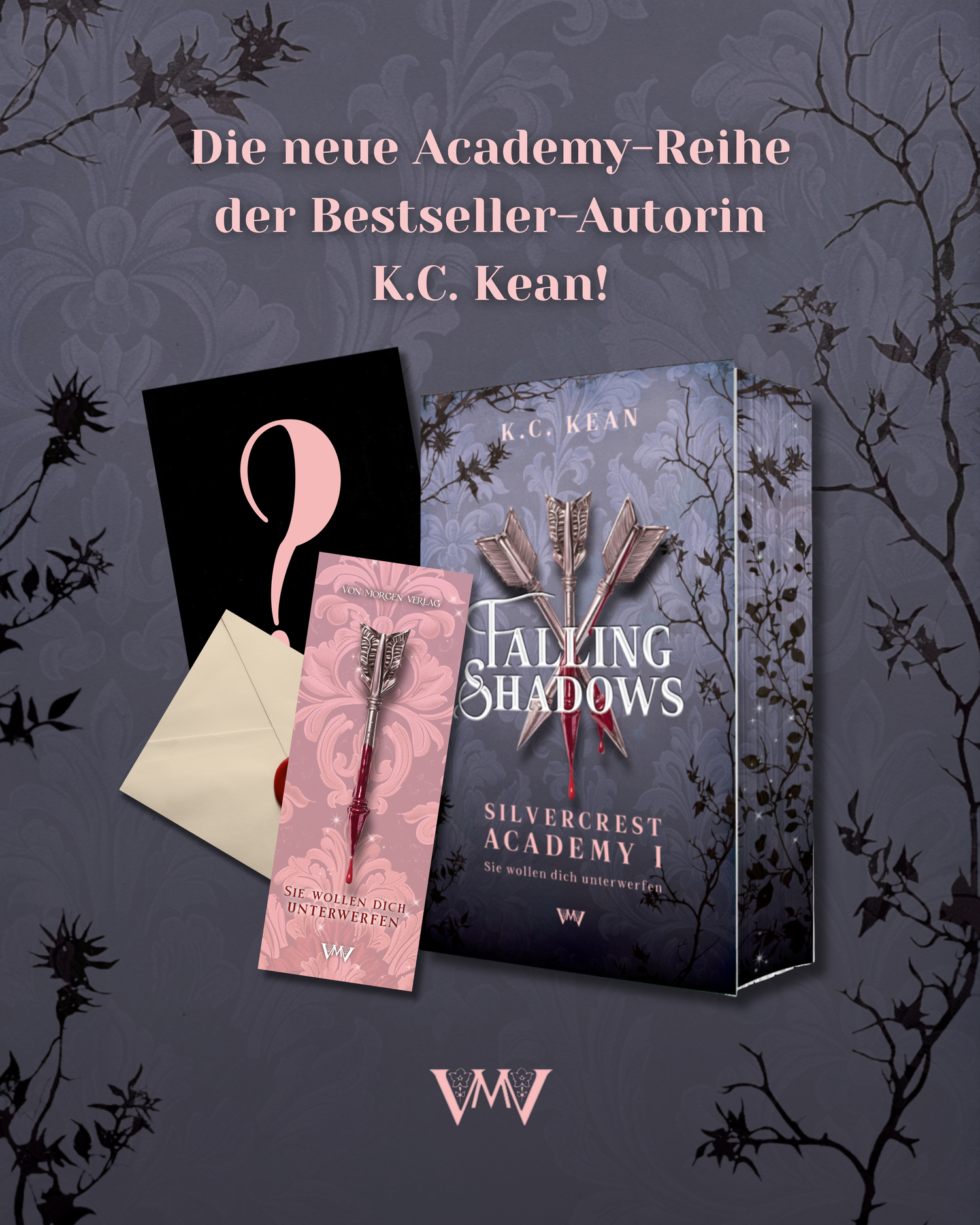 Falling Shadows - Silvercrest Academy 1 mit Farbschnitt und Extras (Vorbestellung)