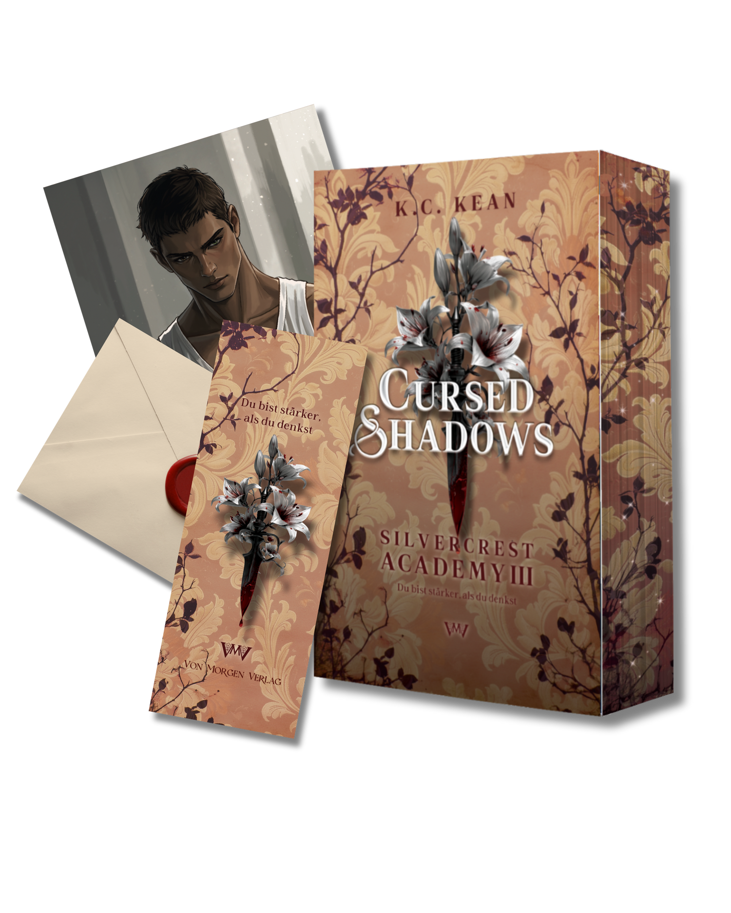Cursed Shadows - Silvercrest Academy 3 mit Farbschnitt und Extras (Vorbestellung)