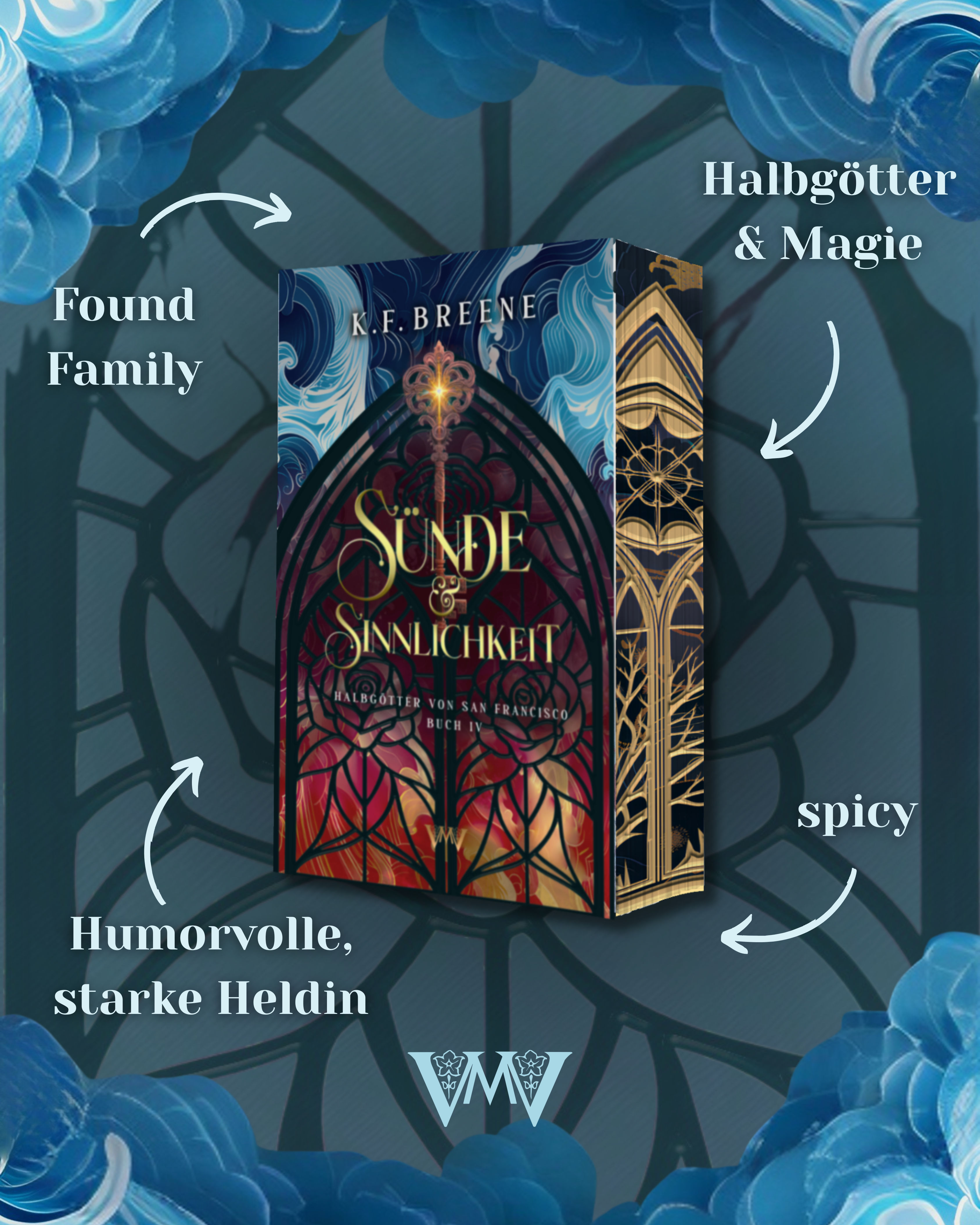 Sünde und Sinnlichkeit - Halbgötter von San Francisco 4 - Farbschnittausgabe mit Extras (Vorbestellung)