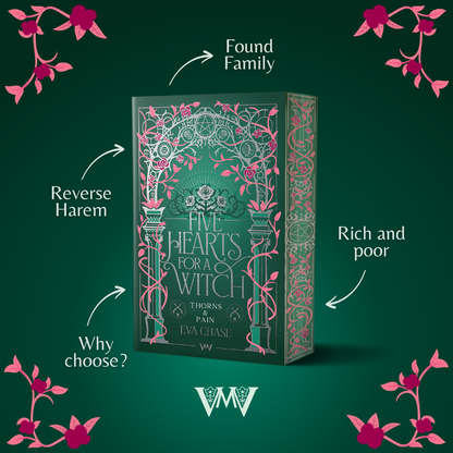 Thorns &amp; Pain - Five Hearts for a Witch 2 &amp; 3 in einem Band mit Farbschnitt und Extras