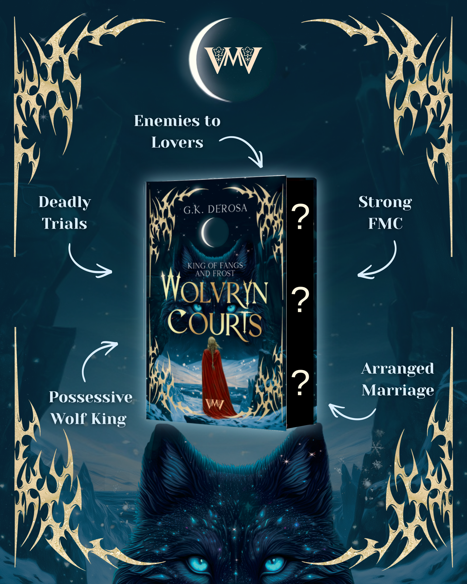 Buchbox: King of Fangs and Frost - Wolvryn Courts 1 (Vorbestellung)