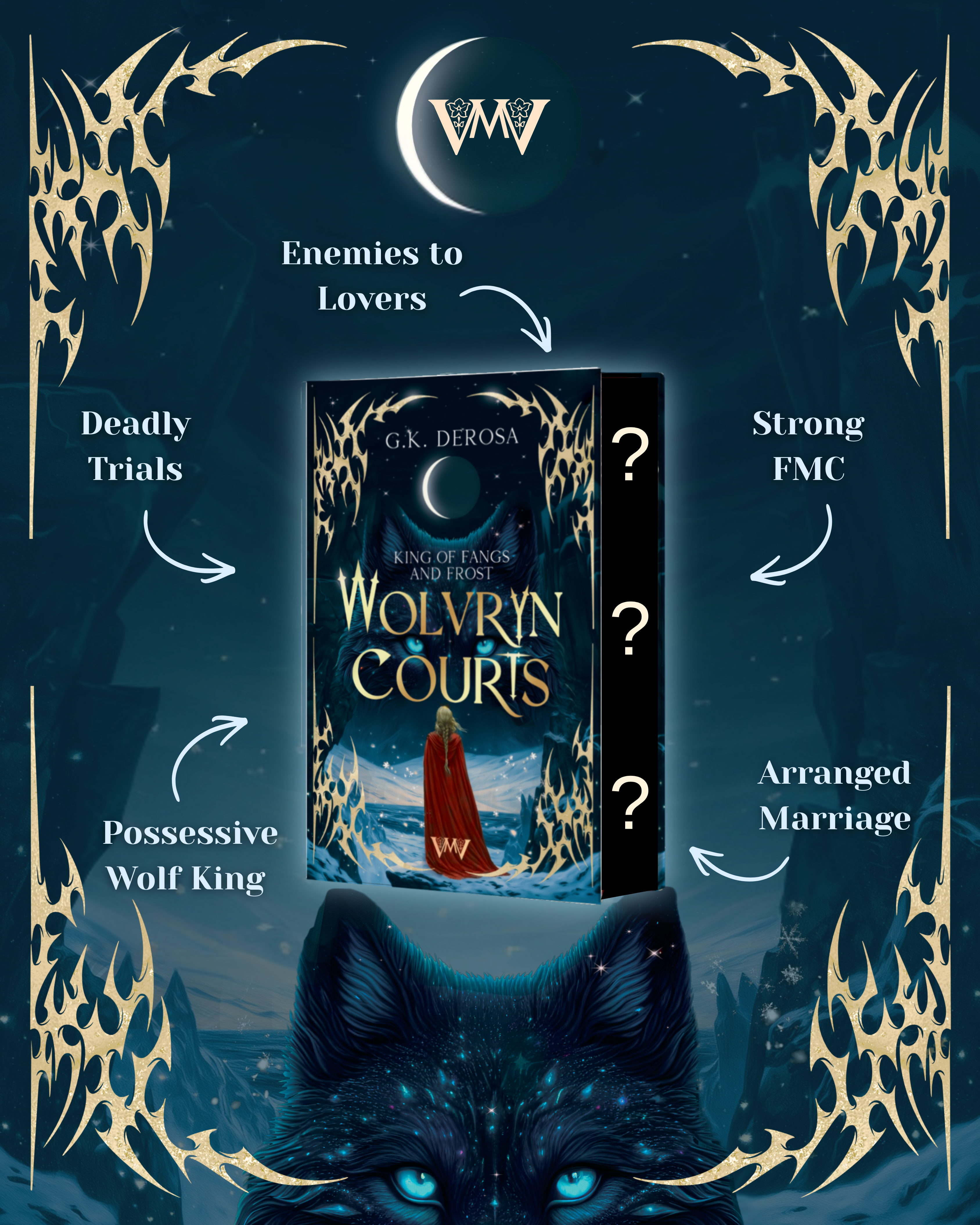 Buchbox: King of Fangs and Frost - Wolvryn Courts 1 (Vorbestellung)